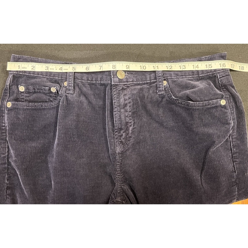 GAP 1969 MENS 30x30 STRAIGHT FIT CORDUROY JEANS NAVY BLUE FALL‎ 9/14 Old Money - Picture 6 of 12
